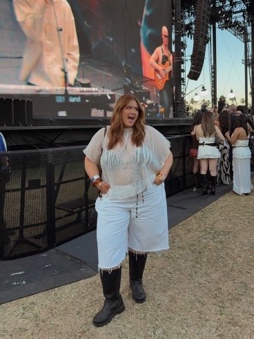 White sheer summer look