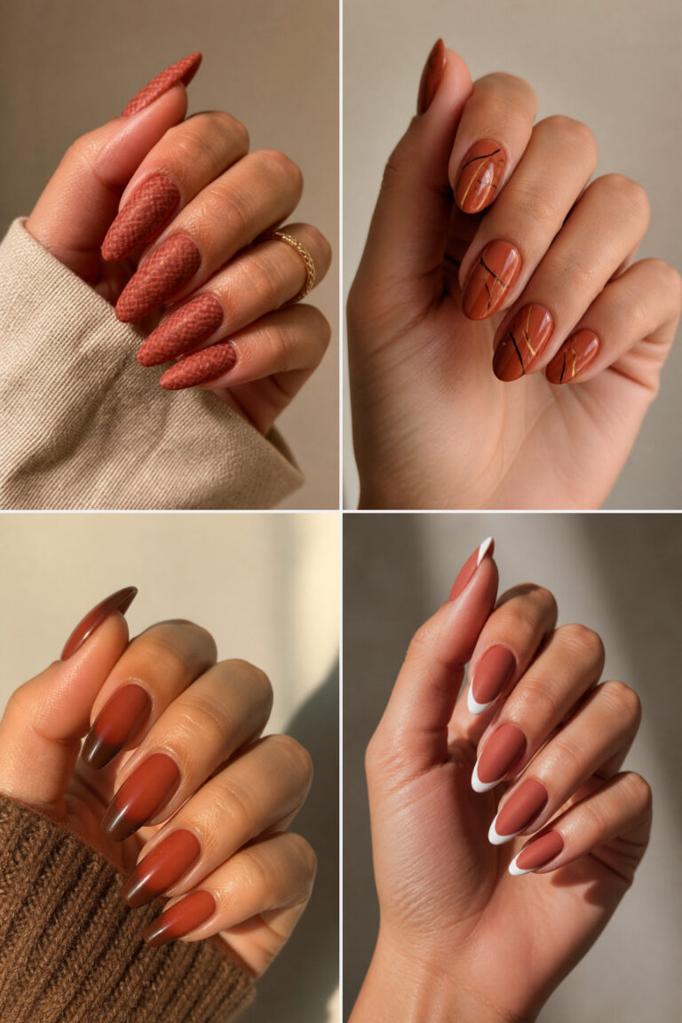 20 Terracotta Nail Designs You'll Love
