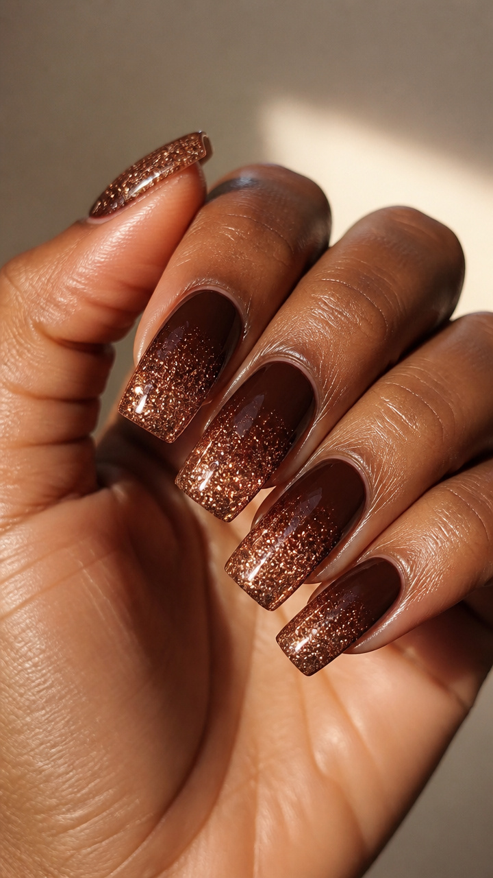 Brown Sugar Glitter Dip