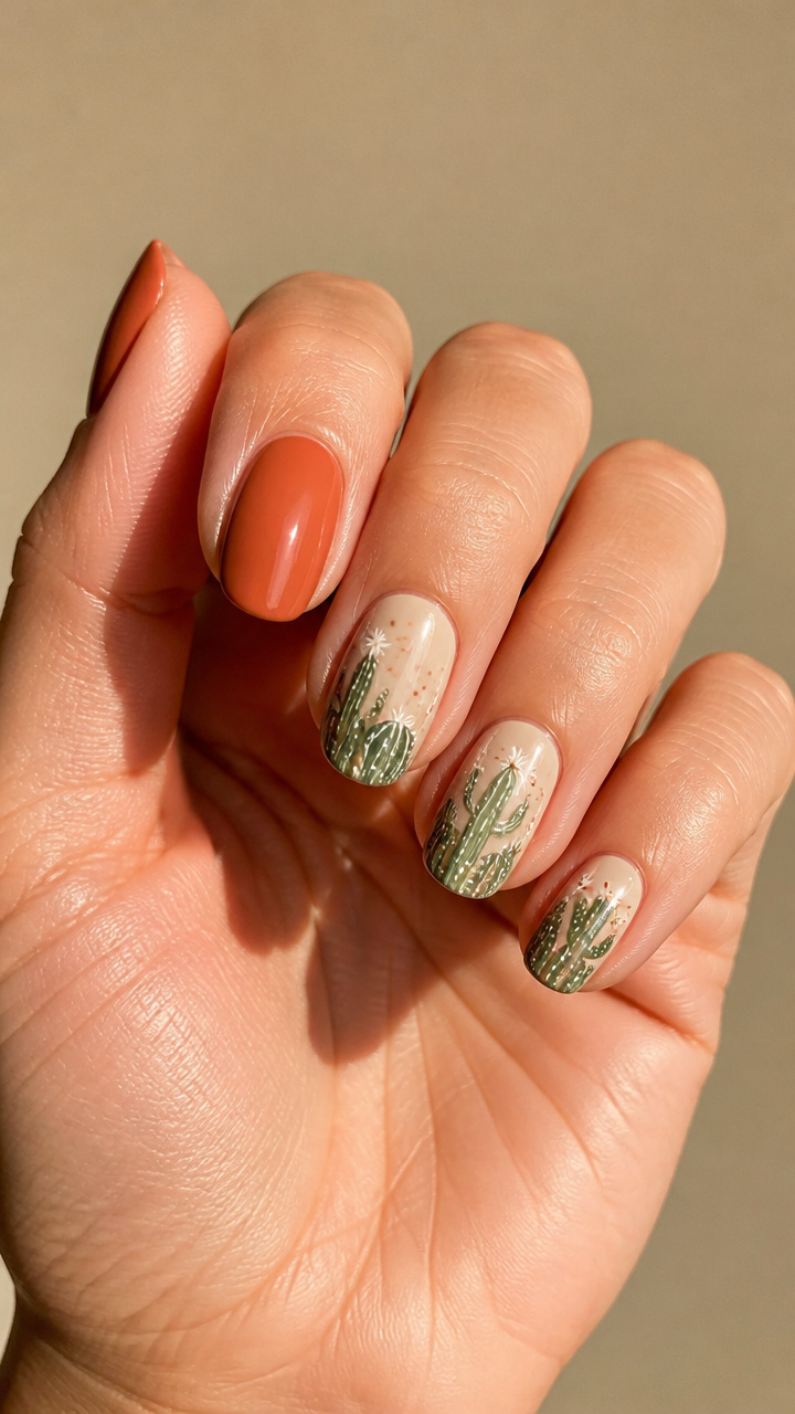 Cactus Garden Accent Design