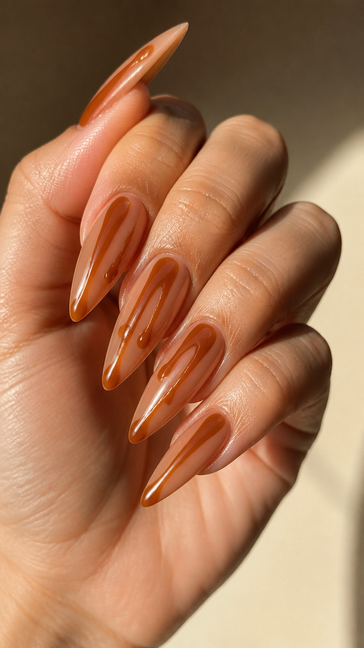 Caramel Drizzle Detail