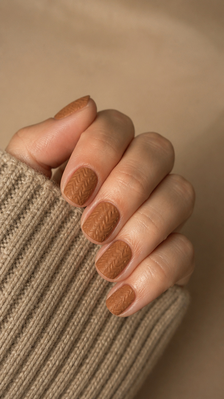 Caramel Knit Texture