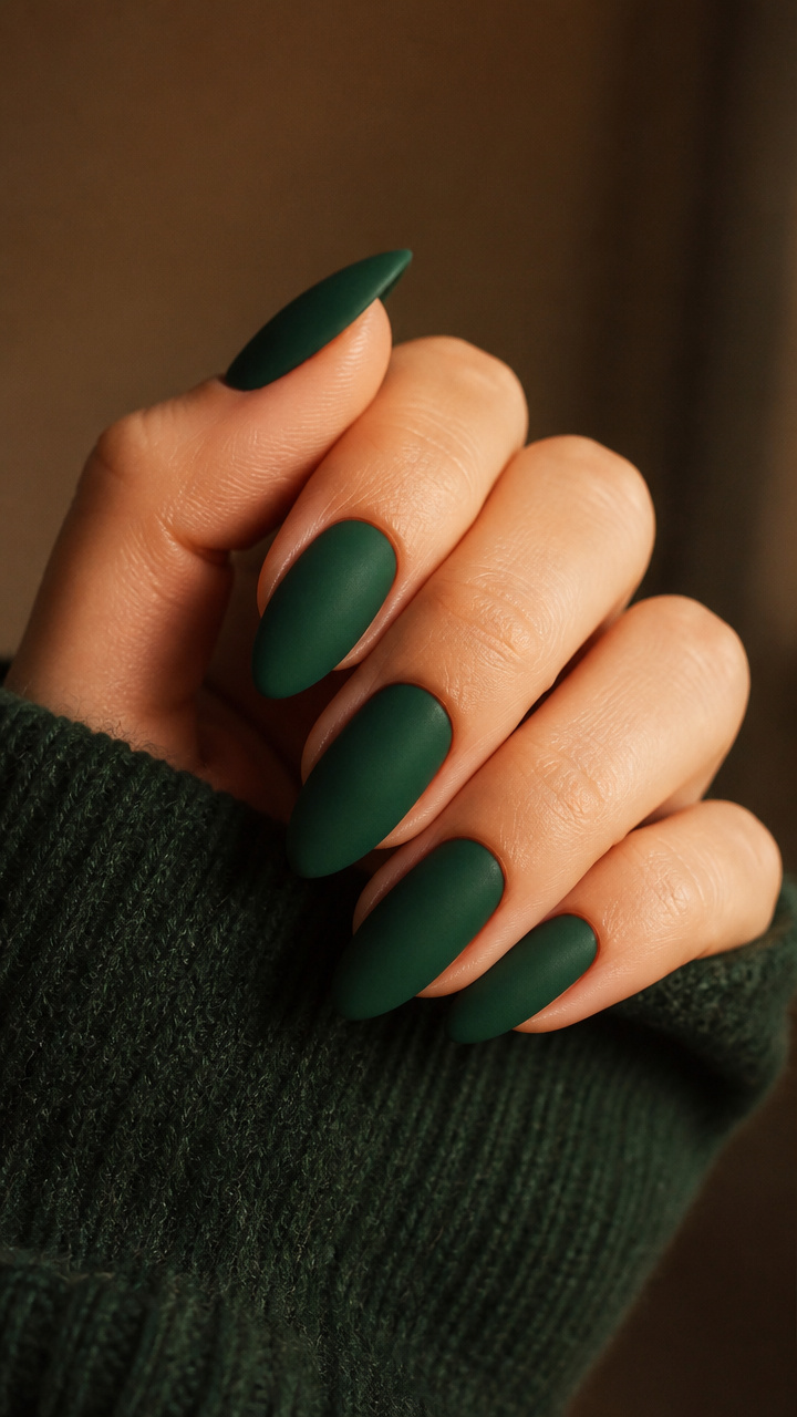 Emerald Whisper Matte Finish