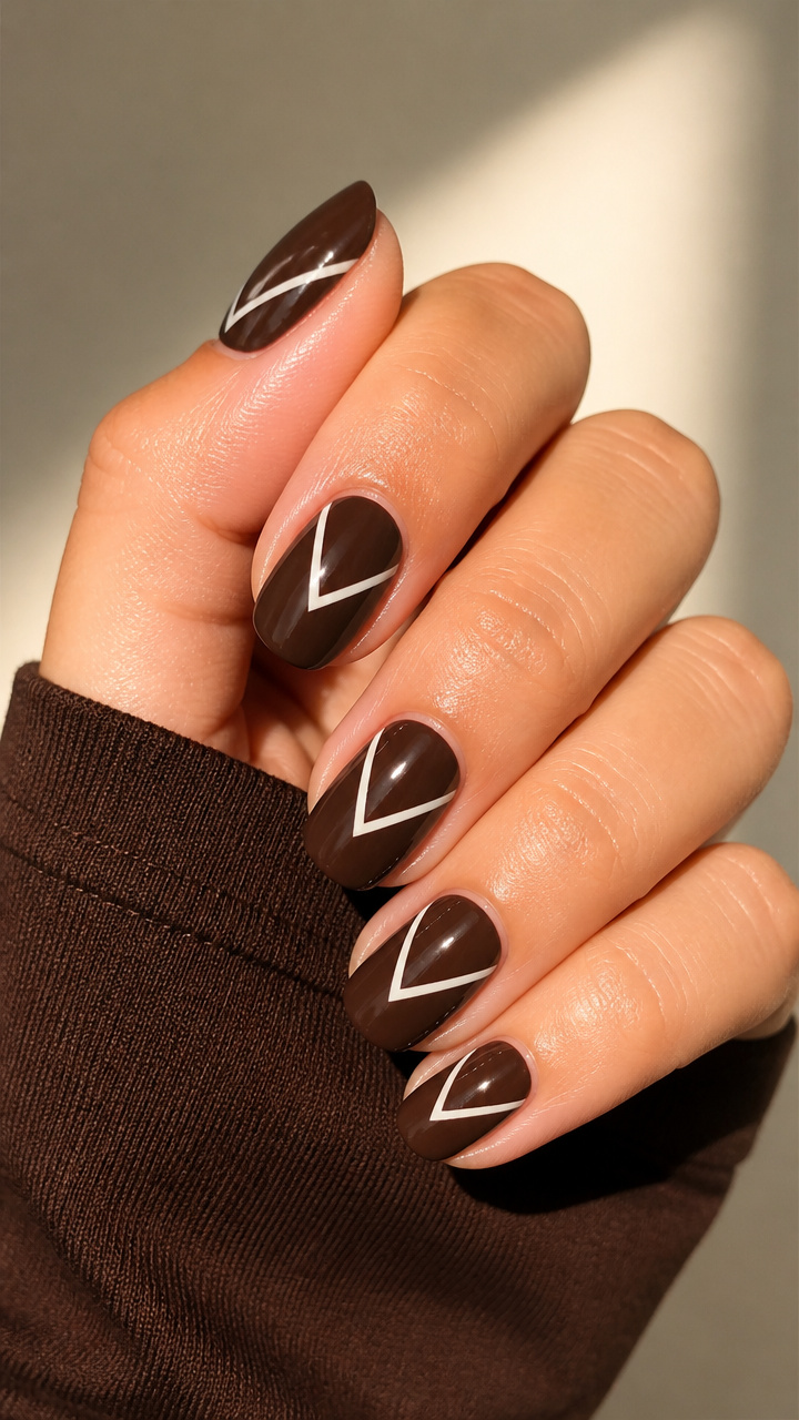 Espresso Chevron Detail