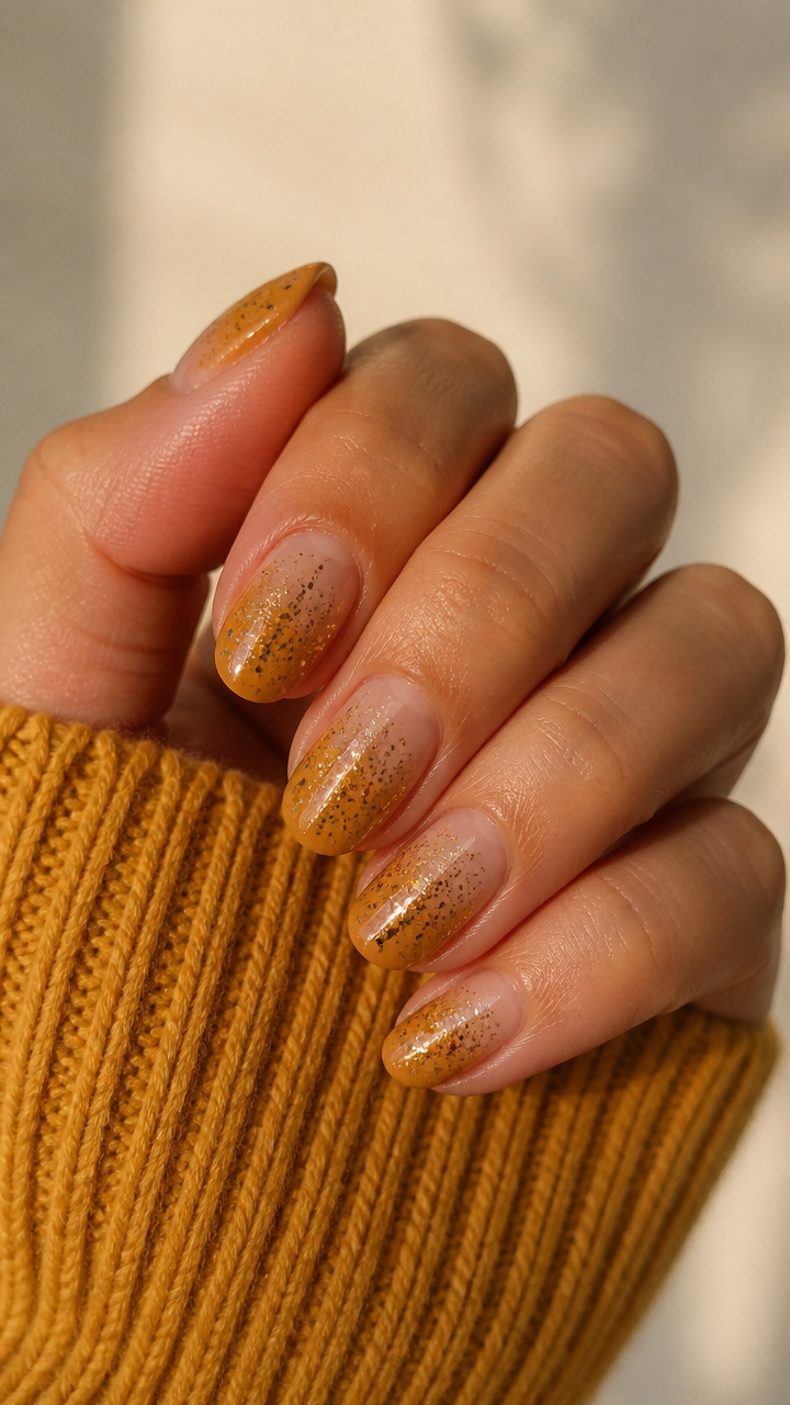 Frosted Gourd Glitter Fade