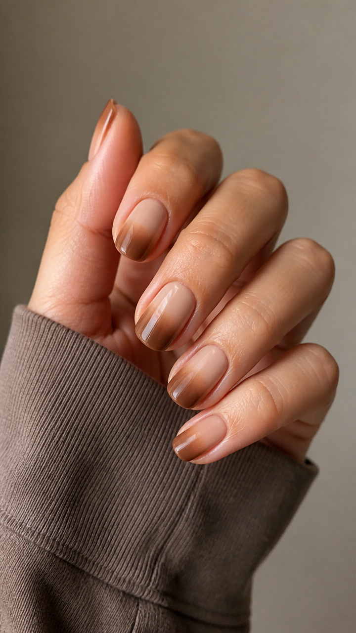 Hazelnut Dip Gradient