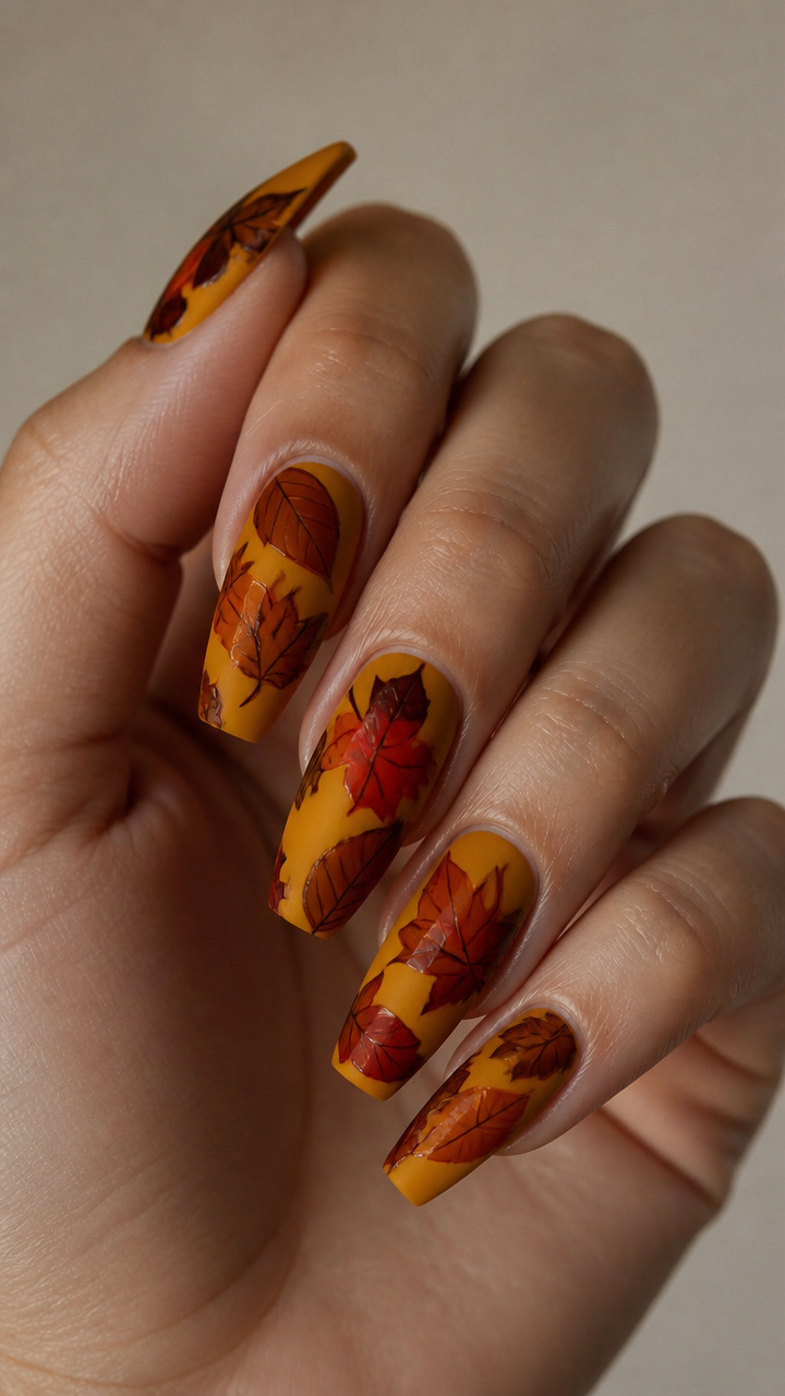 Layered Leaf Decals