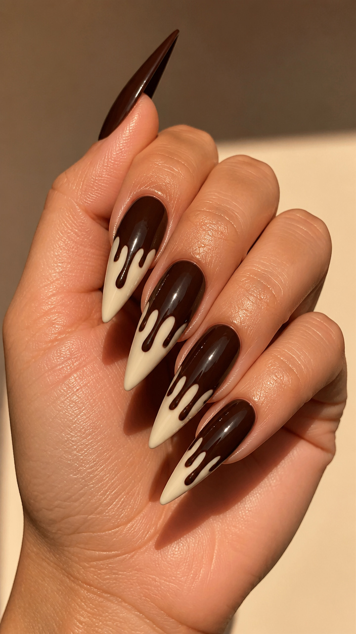 Melted Chocolate Drip Sleeve