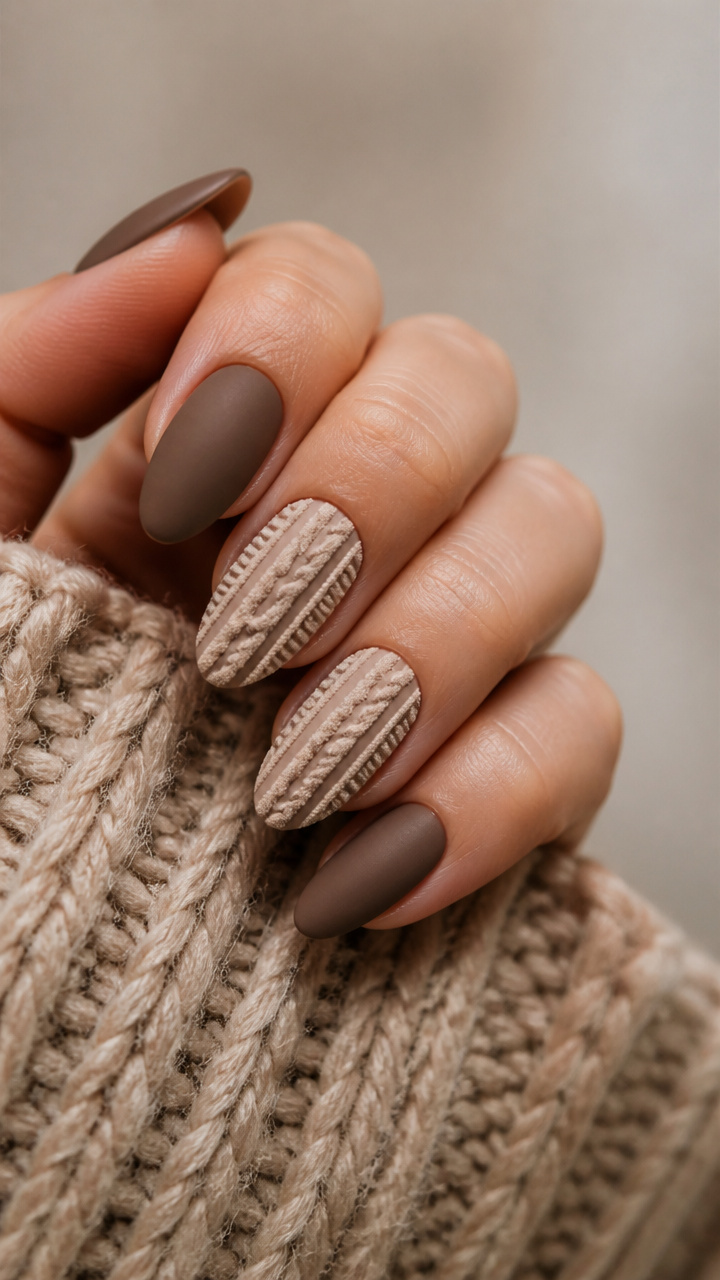 Mocha & Cashmere Knit Design