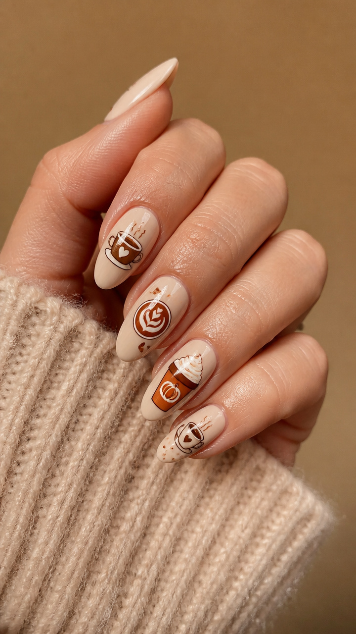 Pumpkin Spice Latte Art
