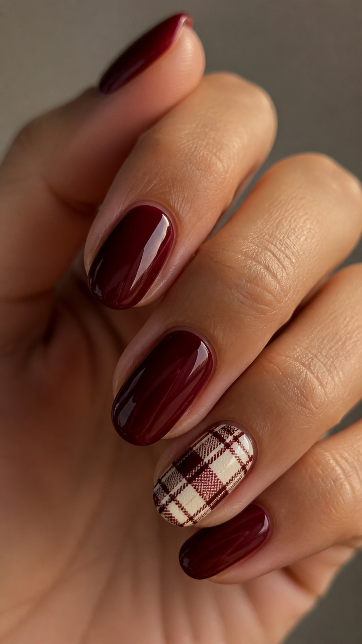 Rustic Plaid Accent