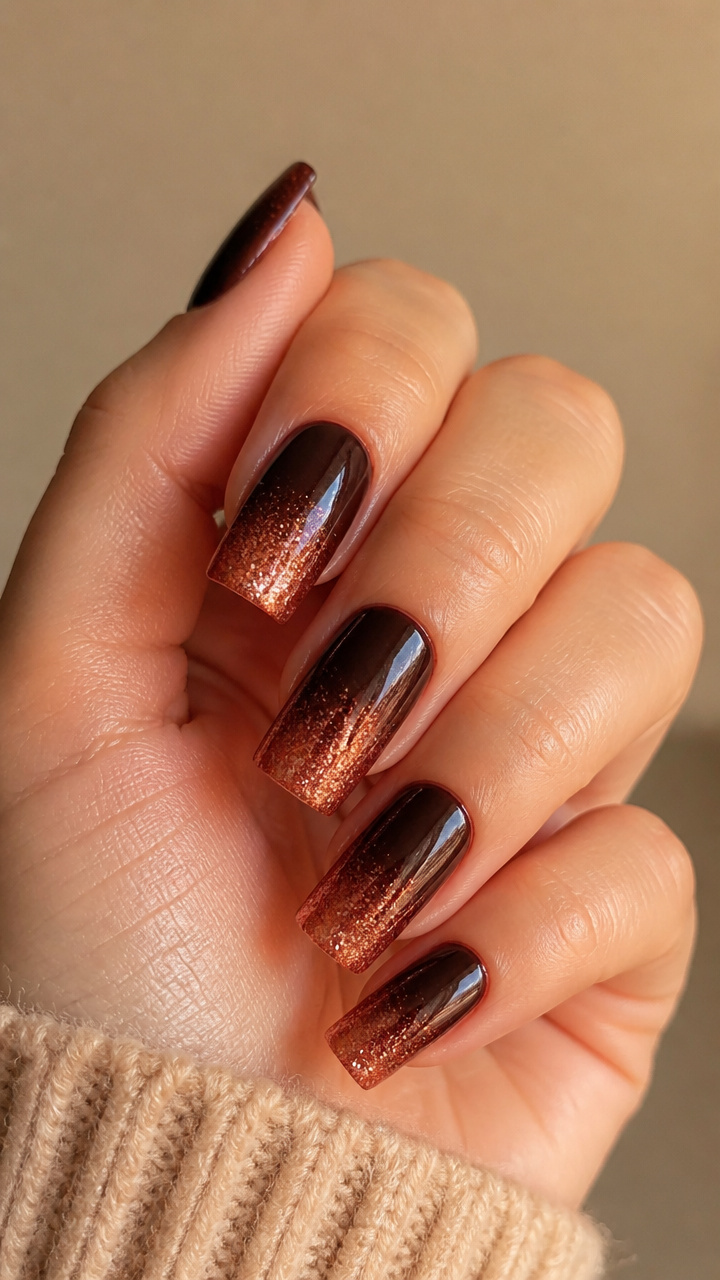 Spiced Glitter Ombré