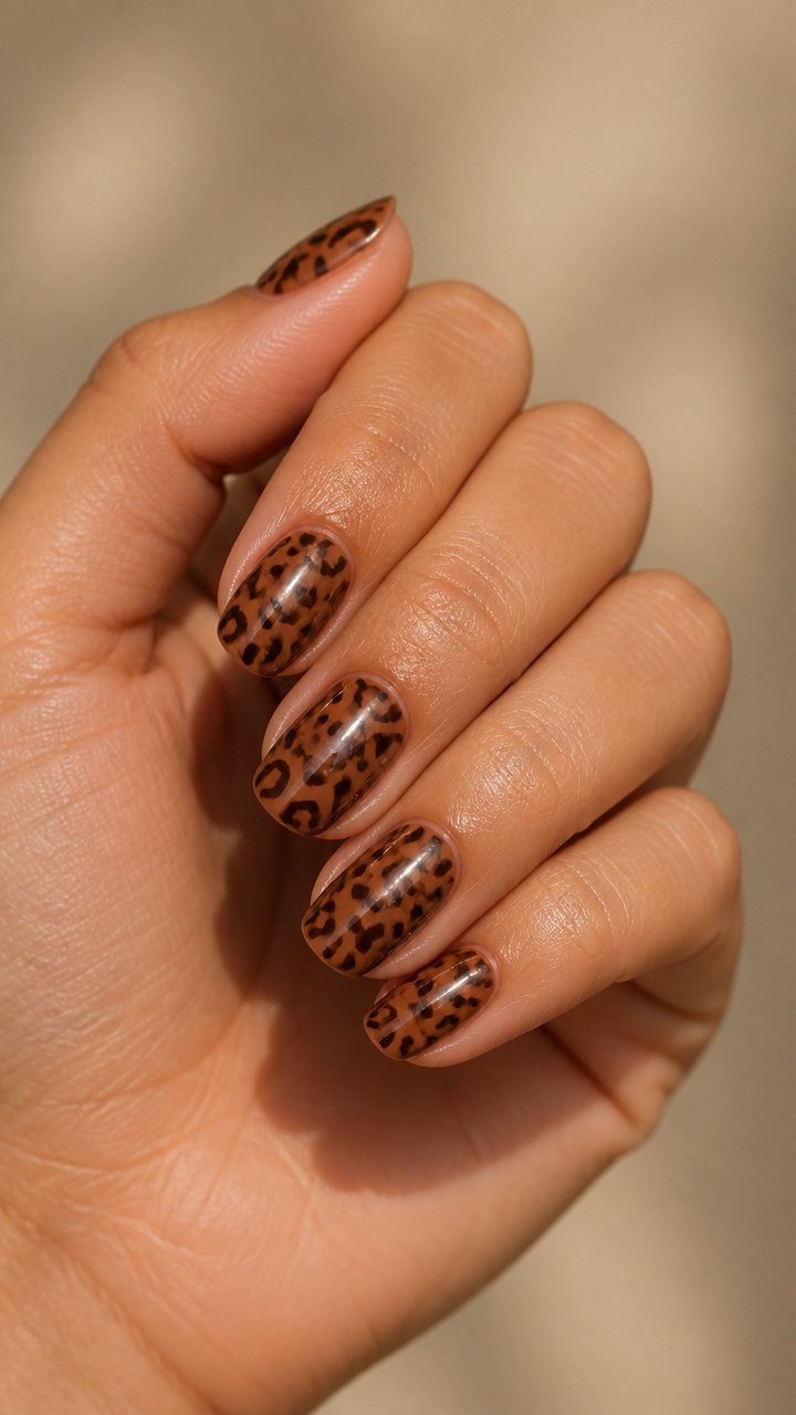 Spiced Leopard Print
