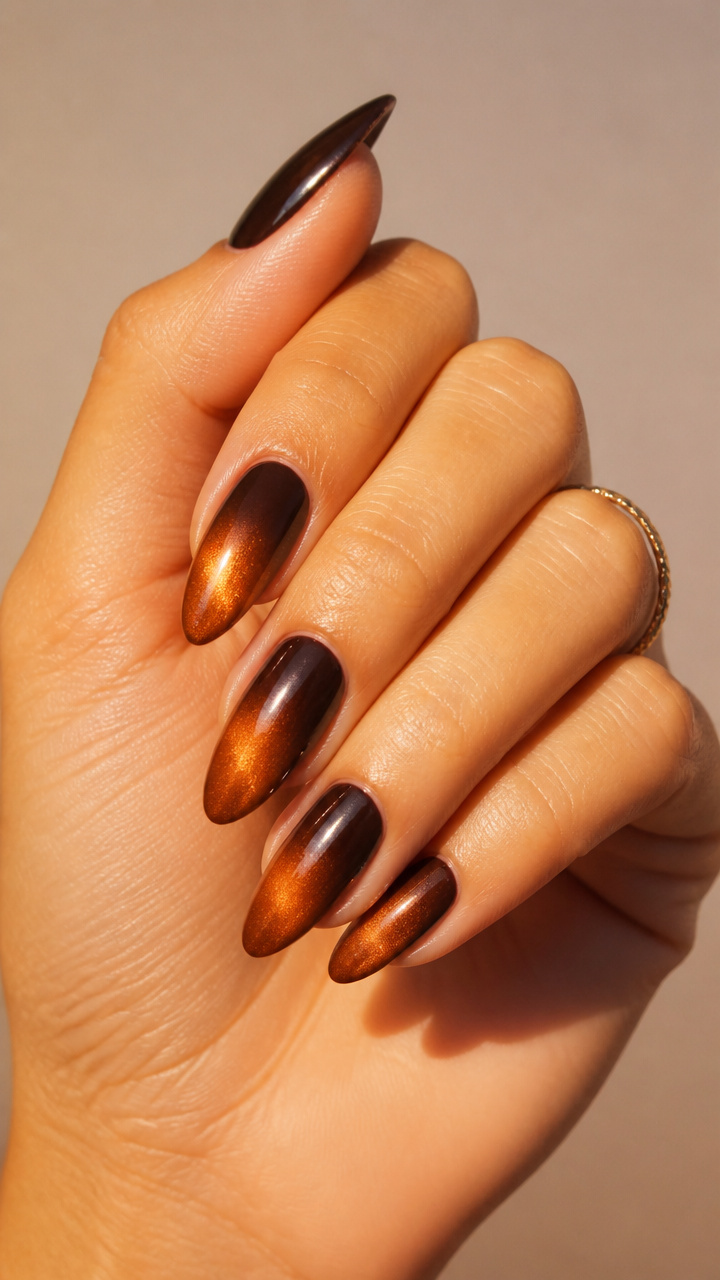 Warm Bronze Ombre