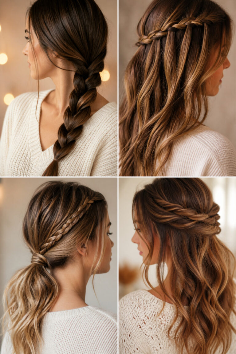 15 Boho Braid Hairstyles for a Rustic Thanksgiving Table