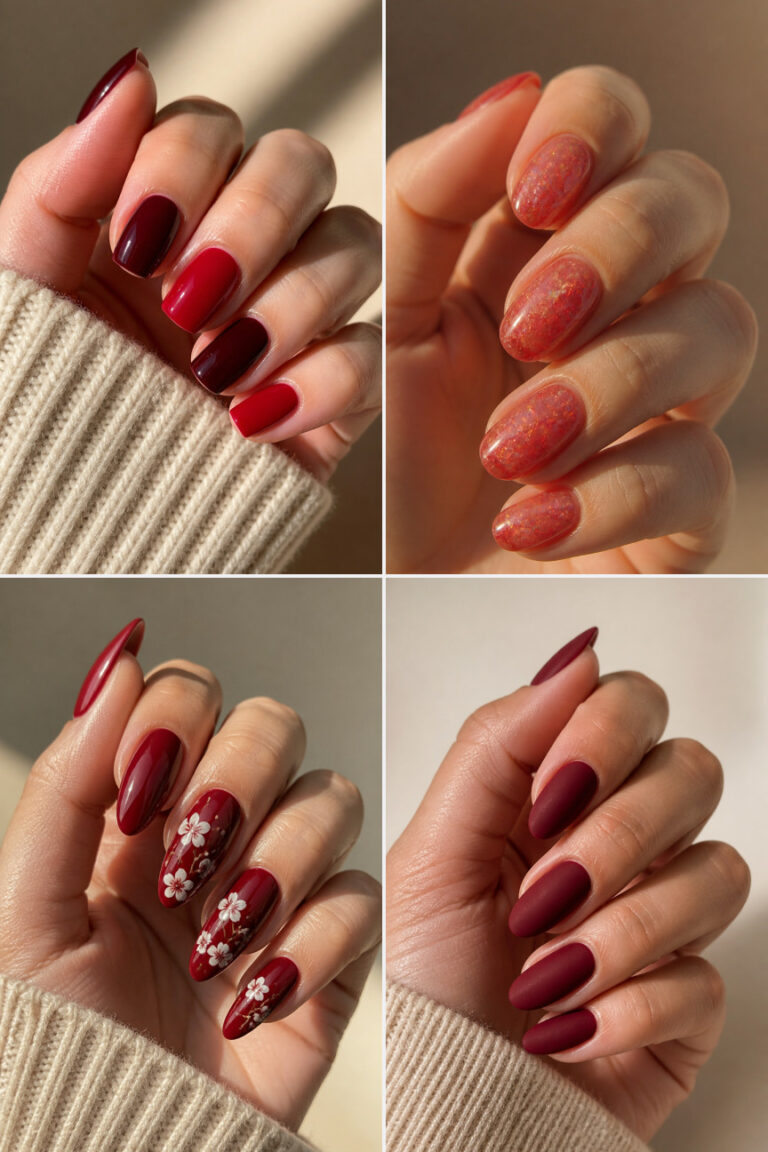 15 Red Nail Designs for a Classic and Elegant Look