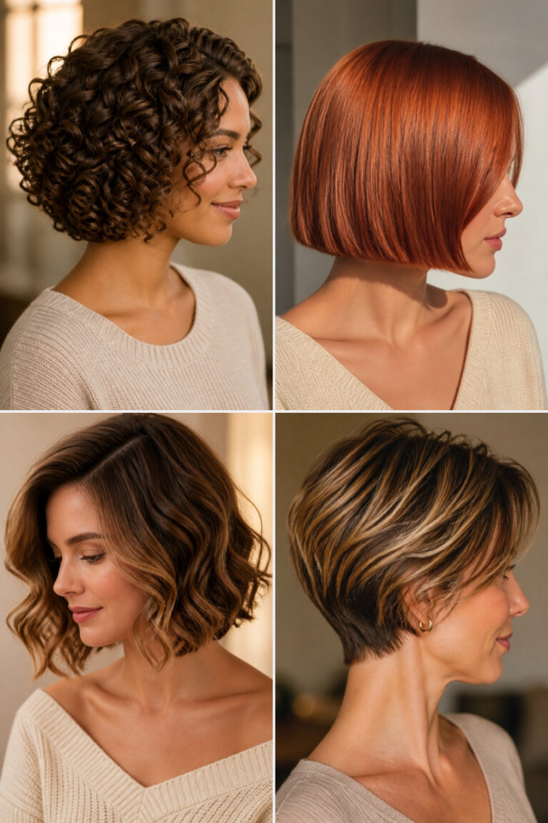 15 Short Hair Thanksgiving Hairstyles That Still Feel Festive