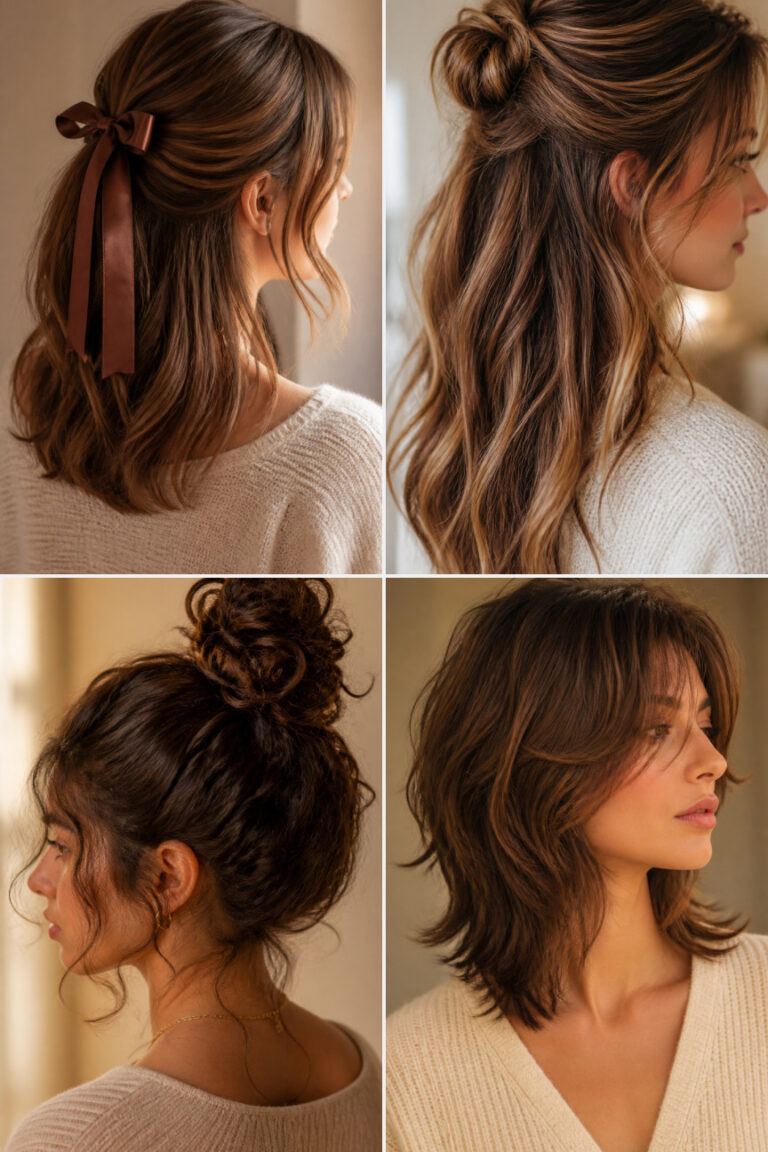 15 Thanksgiving Hairstyles for Medium Length Hair That Look Chic