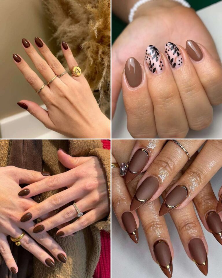 36 Brown Nail Designs That Never Go Out of Style