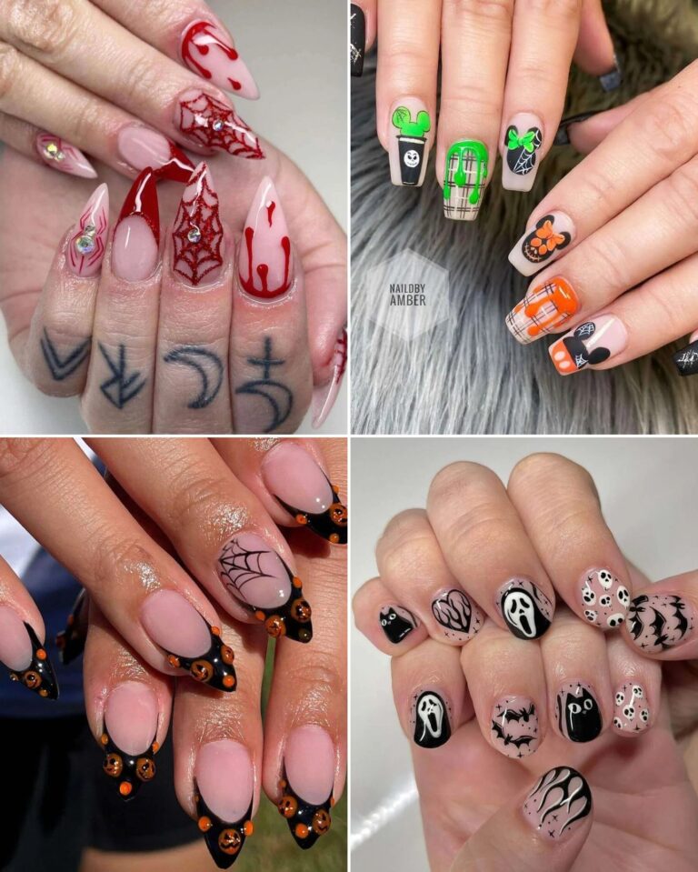 52 Halloween Nail Designs for a Spooky Look