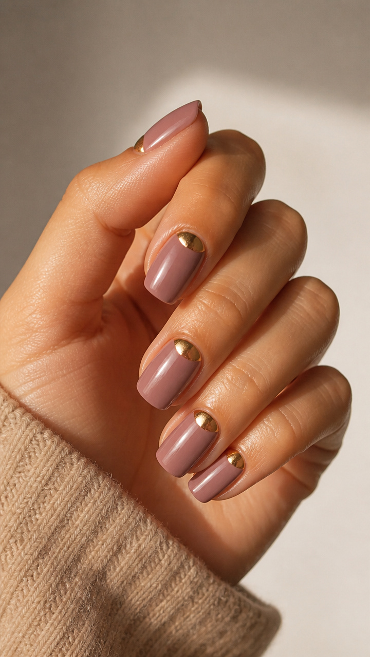 Amber Glow Half-Moons