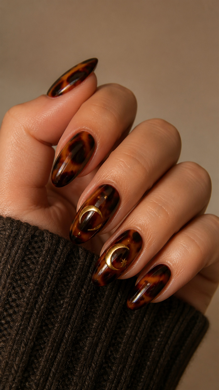 Amber Moon Nails