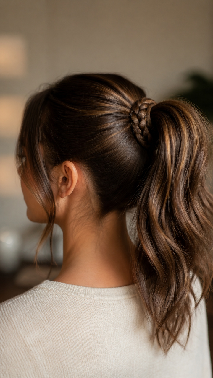 Braided Base High Tail