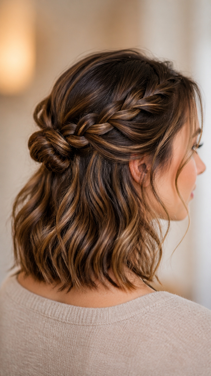 Braided Loop with Hidden Bun