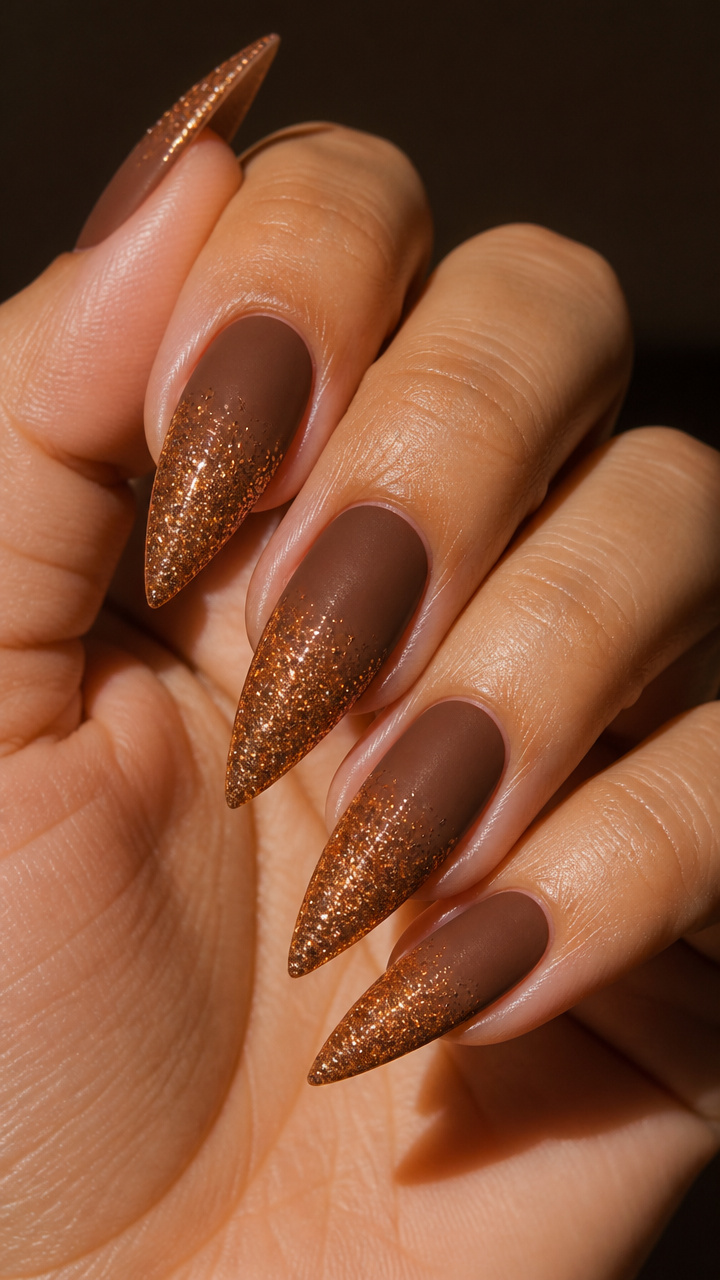 Brown Sugar Glitter Dip