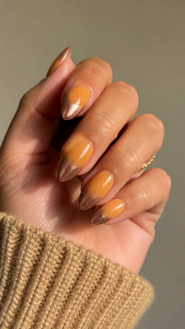 Butternut Squash Metallic Gradient