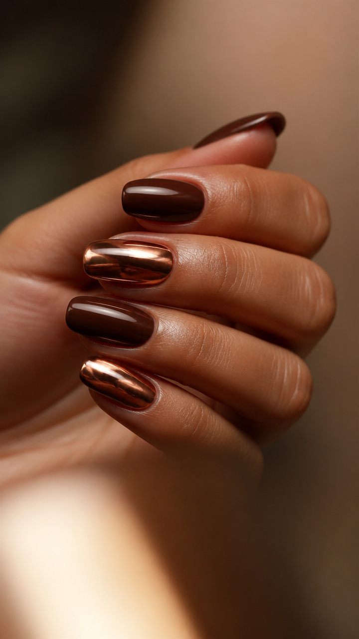 Chocolate Glazed Chrome Accents