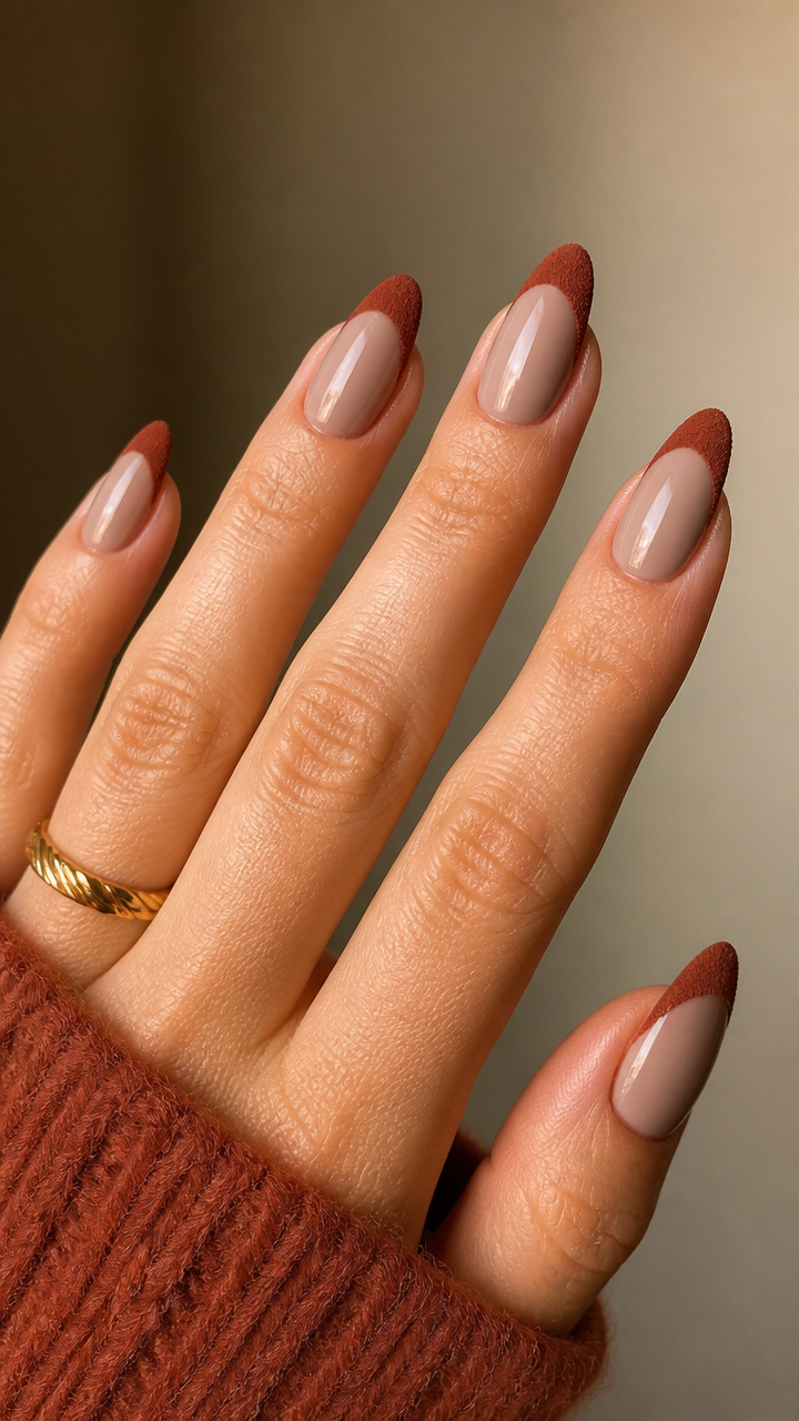 Cinnamon Velvet Tips