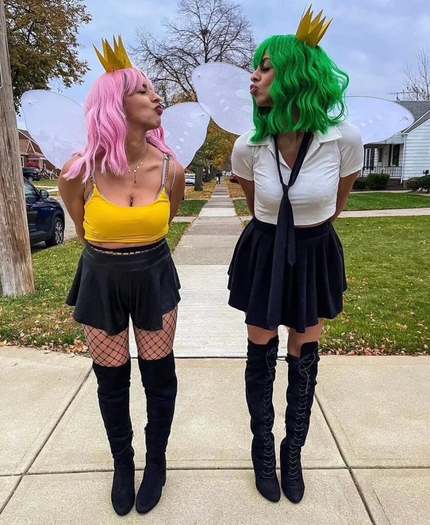 Cosmo and Wanda fairy costumes