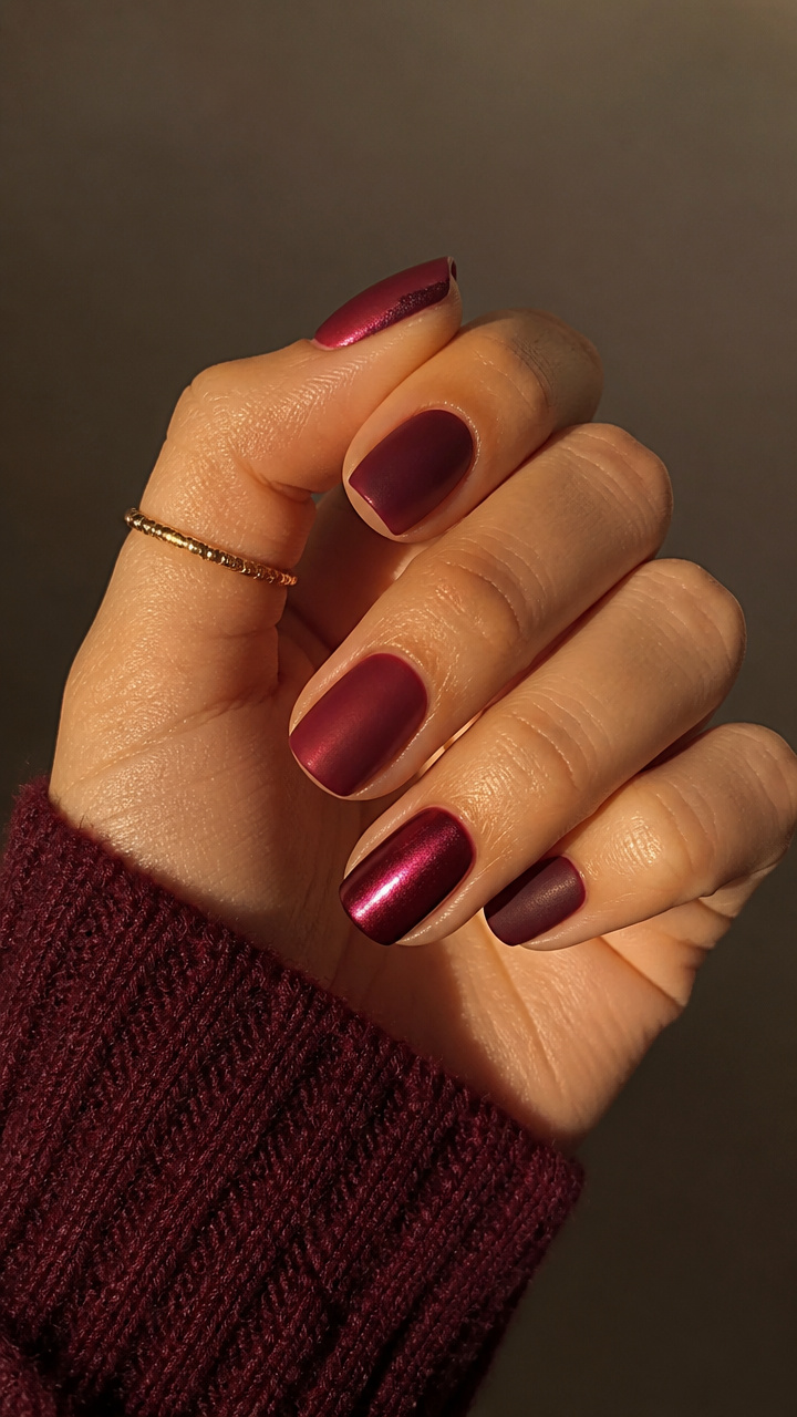 Cranberry Matte Chrome