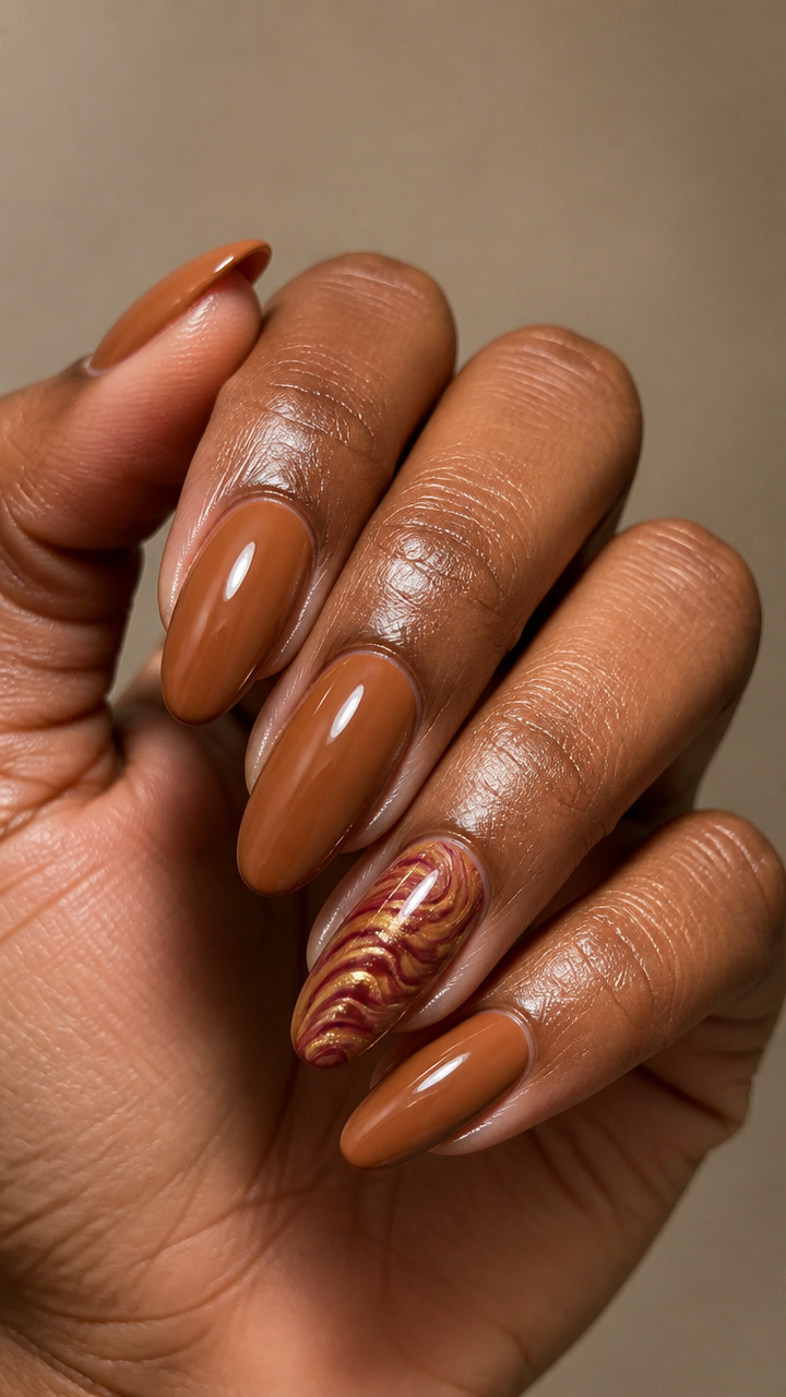 Cranberry Swirl Accent