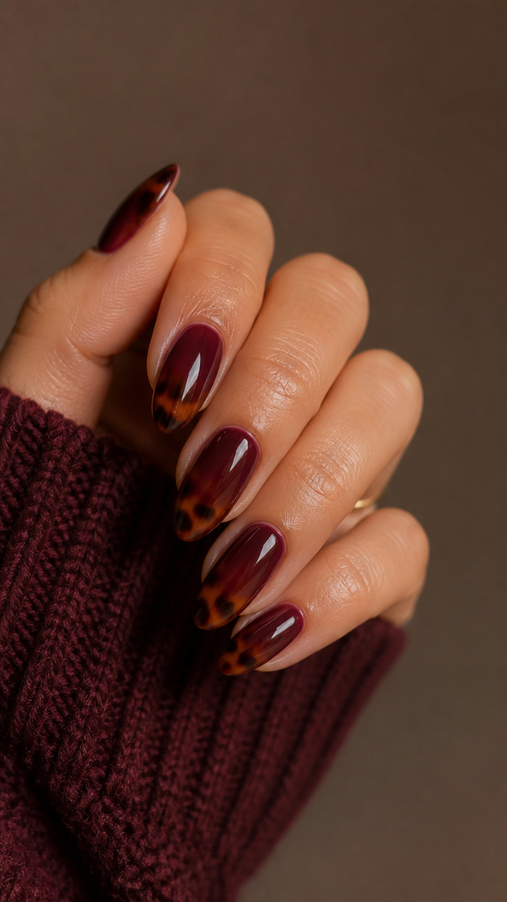 Cranberry-Tortoise Ombré