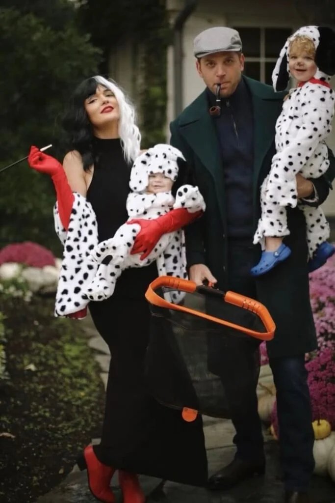 Cruella and Dalmatians