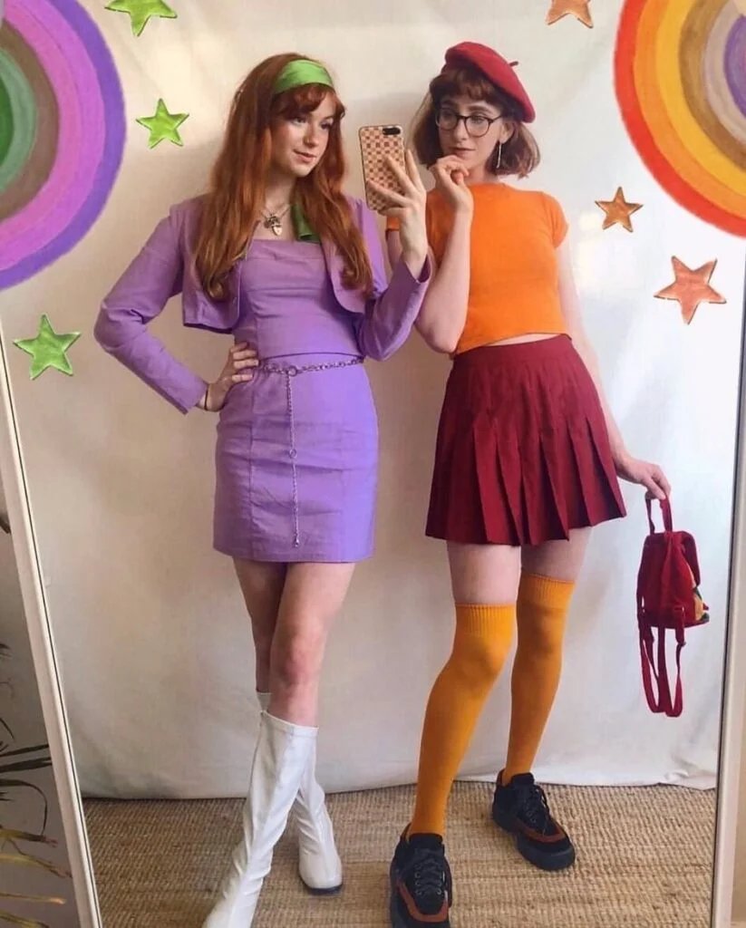 Daphne and Velma costumes