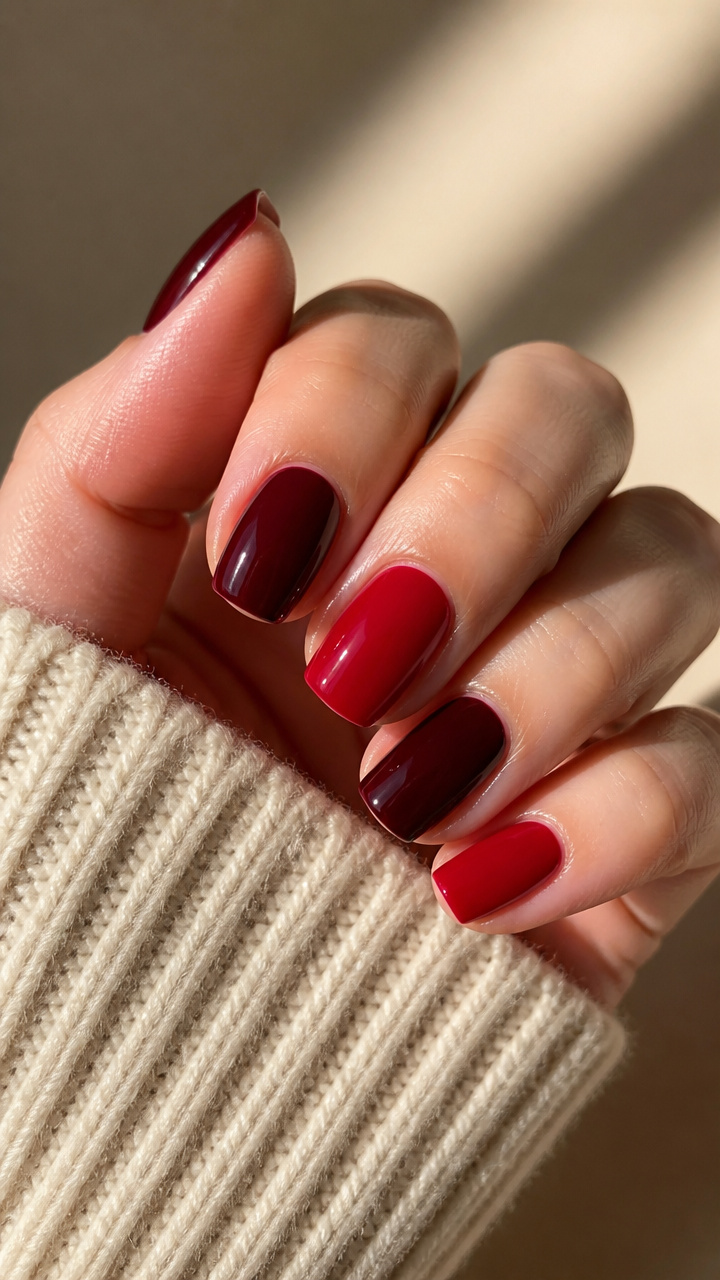 Double-Tone Crimson & Wine