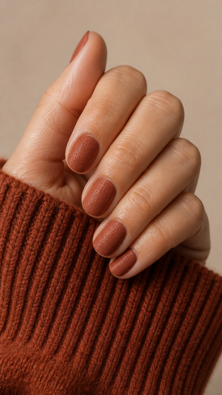 Earthen Clay Textured Mani