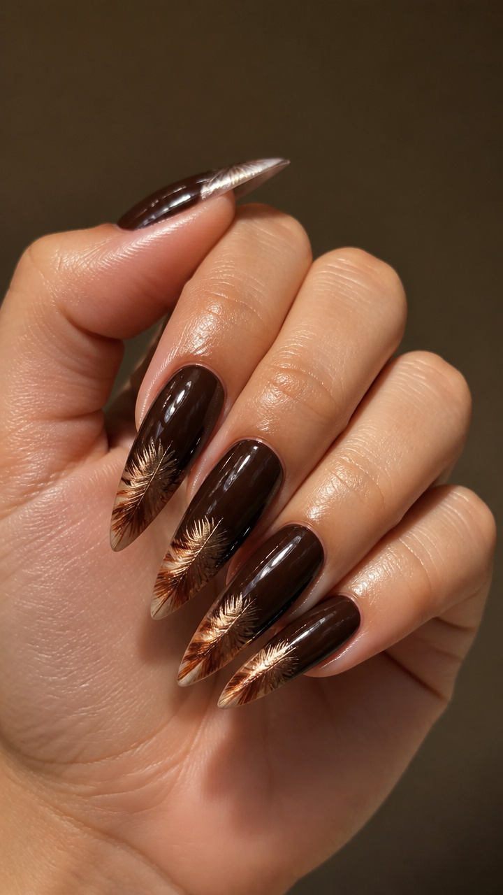 Feather Tip Stilettos