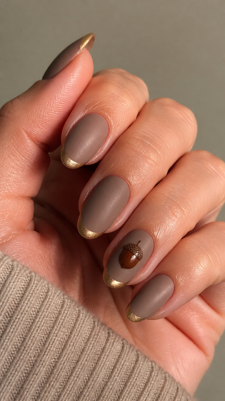 Gilded Acorn Tips