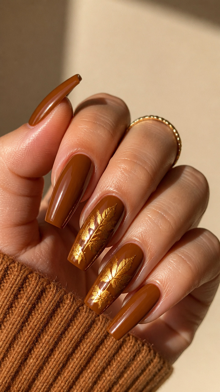 Gilded Leaf Accents