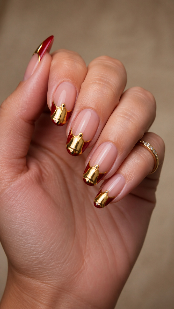 Gleaming Gold Bell Tips
