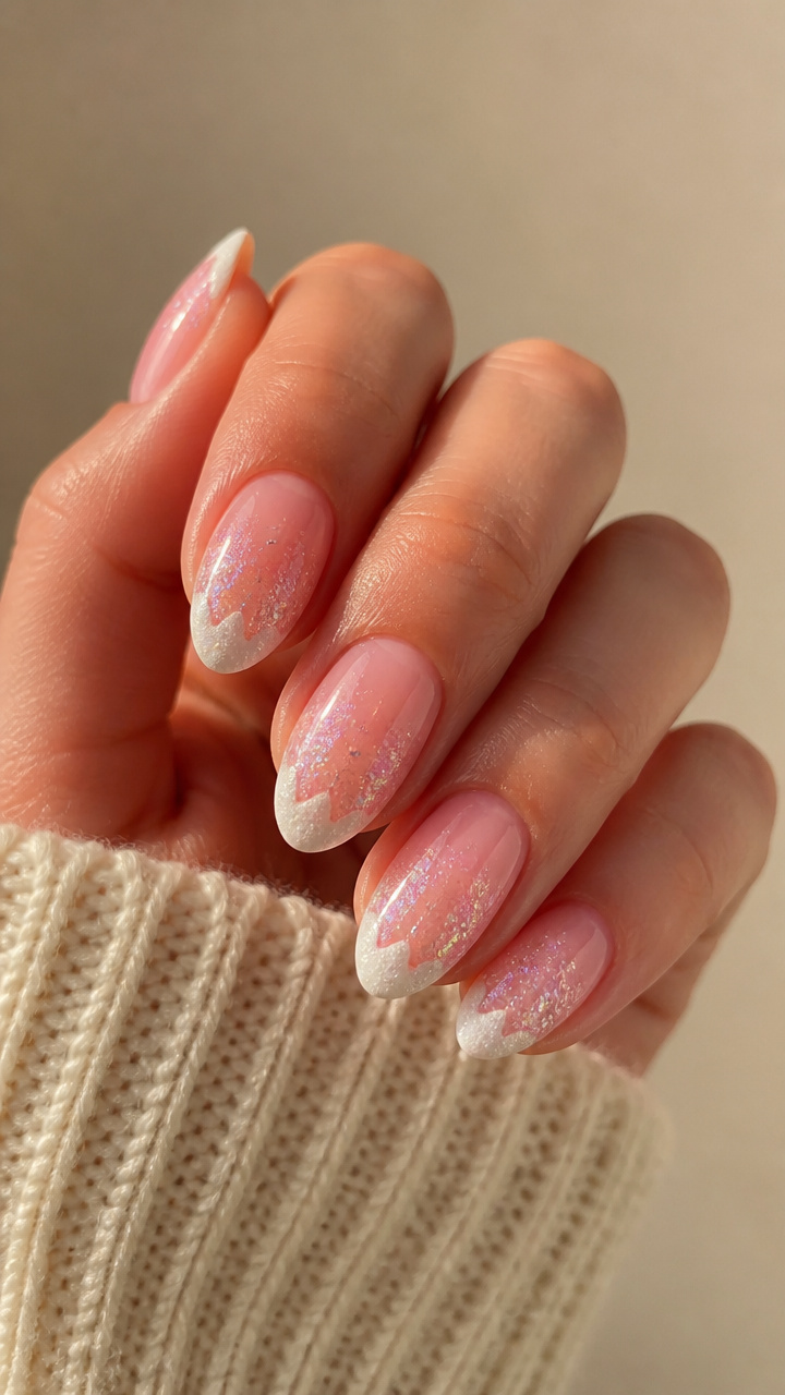 Glitter Ombre Snowcaps