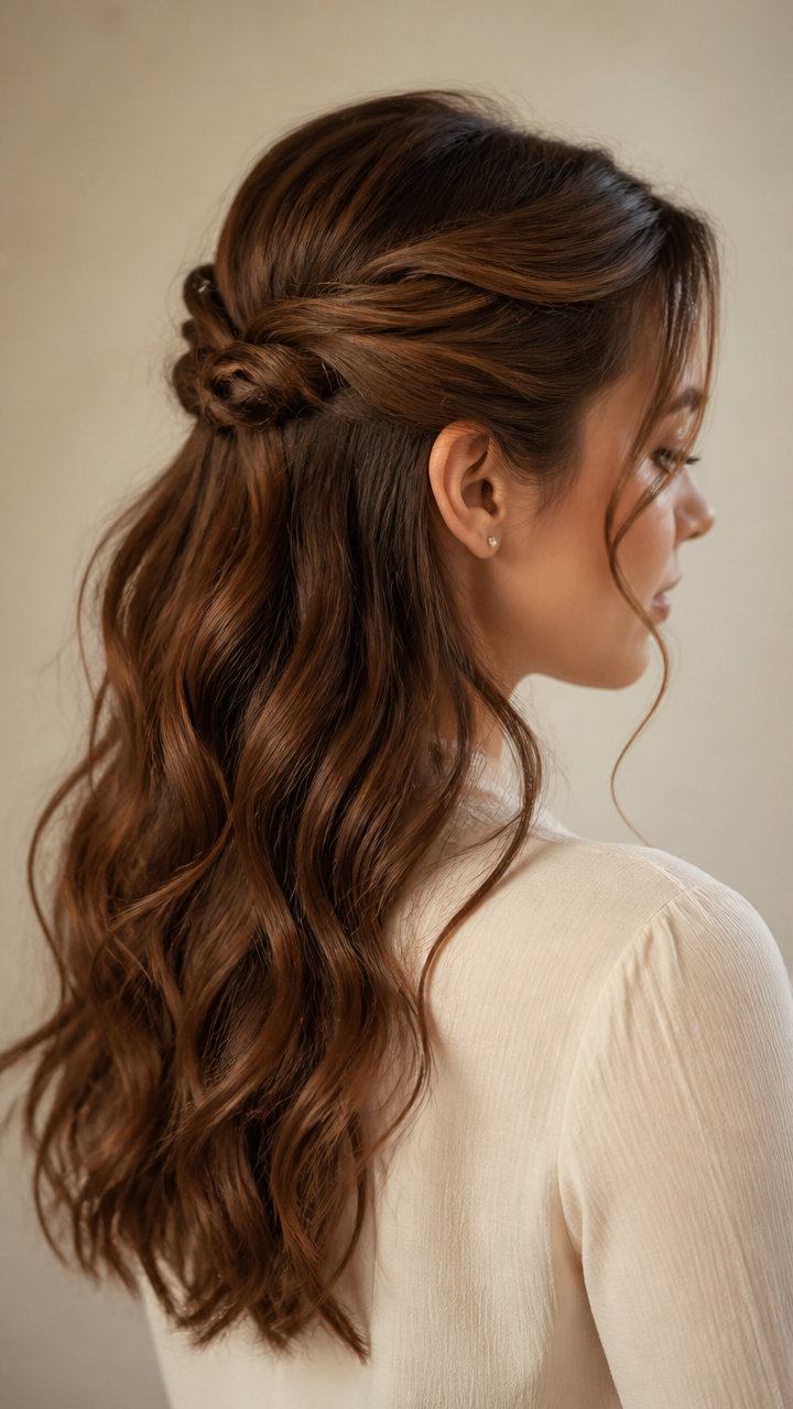 Half-Up Twist with Tendrils