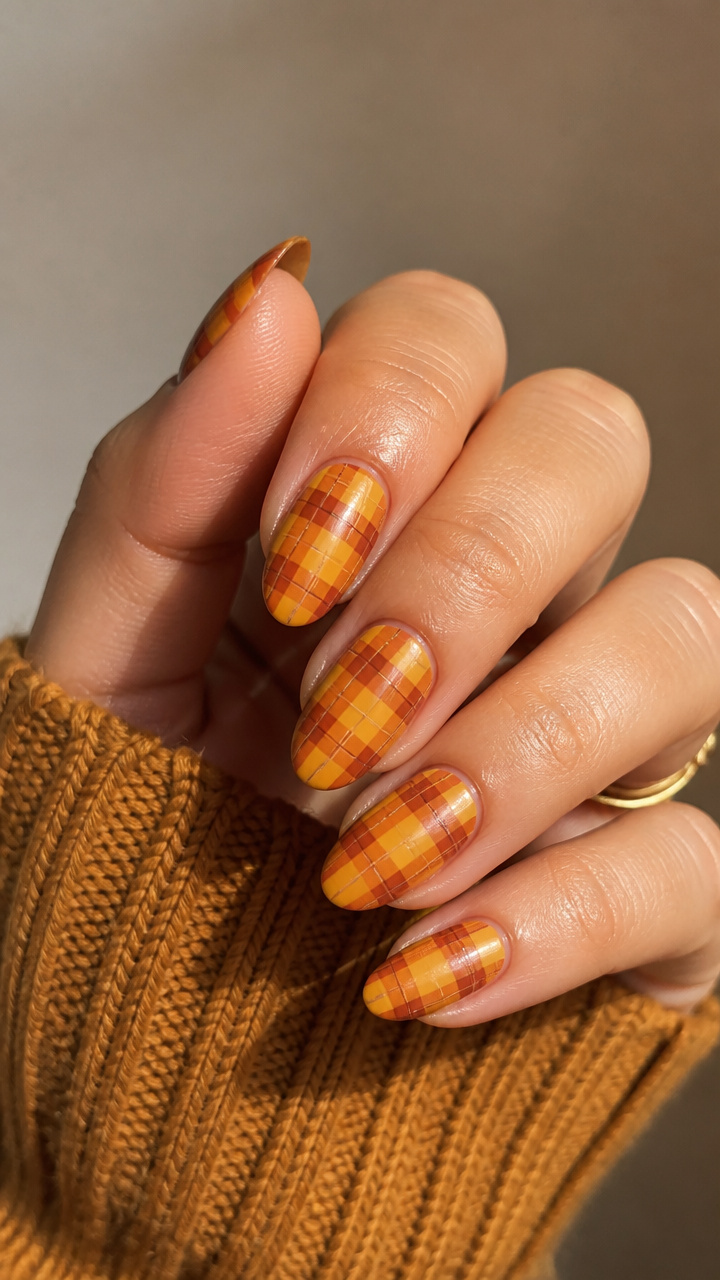 Harvest Checkered Elegance