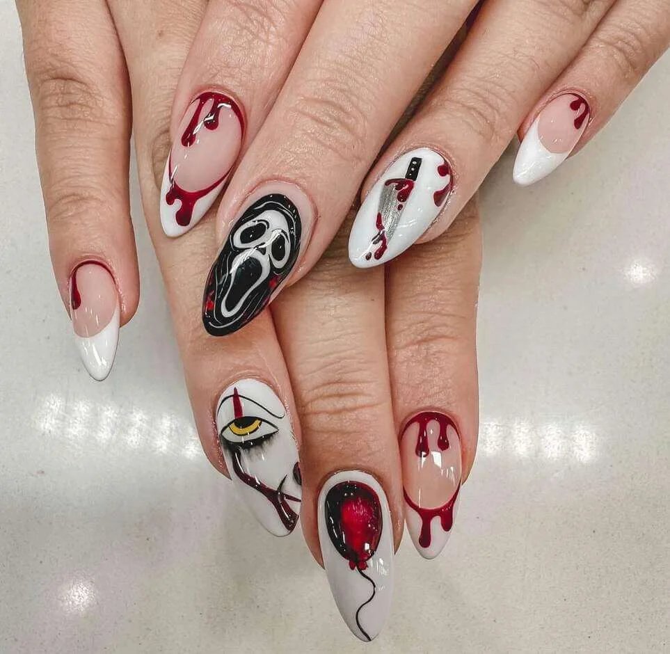 Horror Film Nails