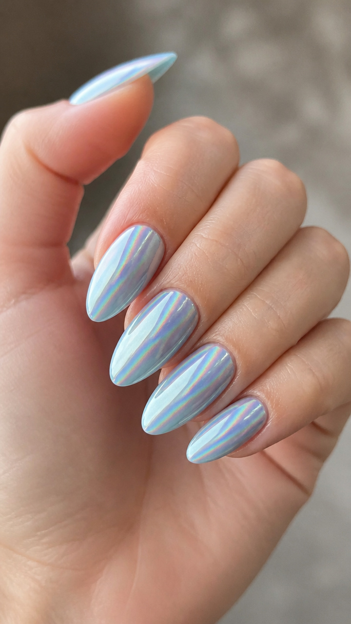 Icy Blue Chrome Frost