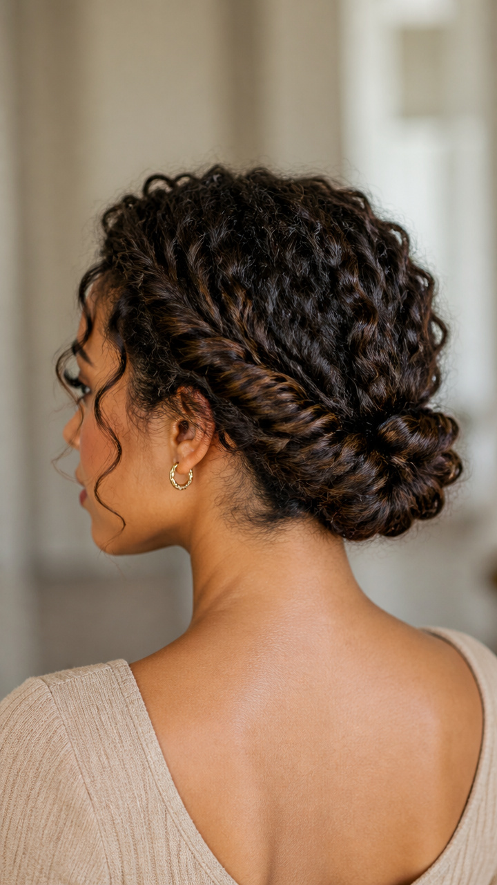 Low Twisted Chignon
